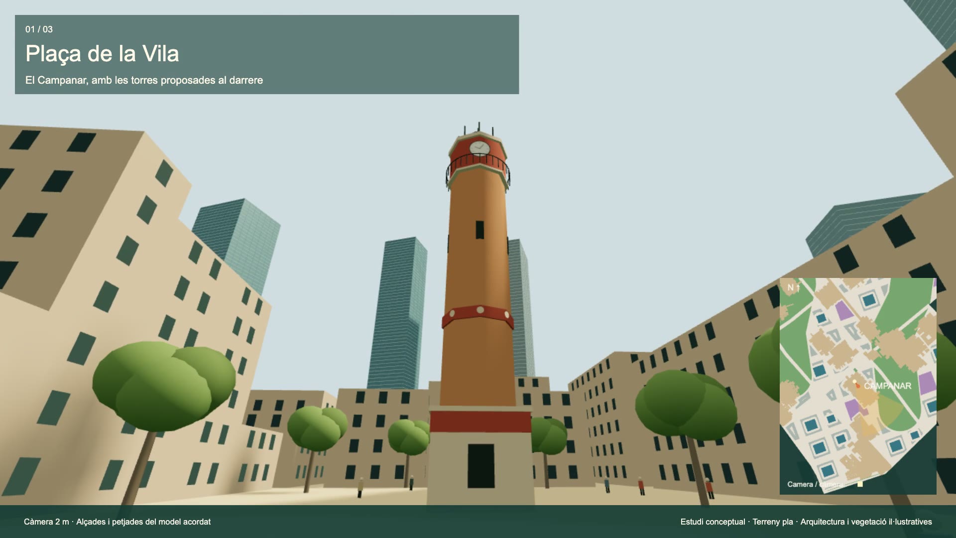 Visualització conceptual de Vila de Gràcia